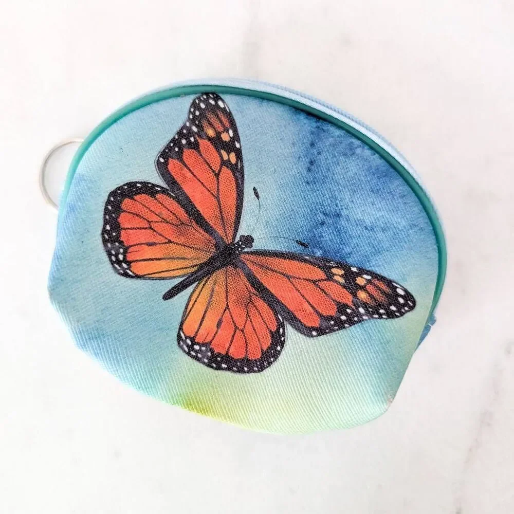 Butterfly Keychain Coin Purse
